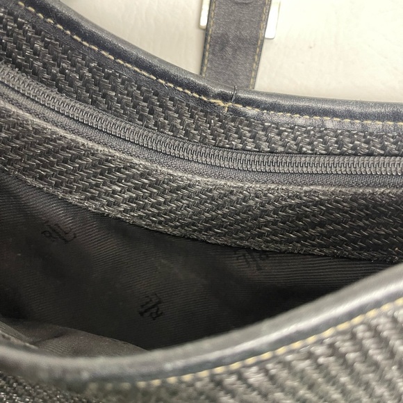 Lauren Ralph Lauren Y2K straw shoulder bag - Picture 11 of 13